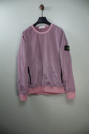 Stone Island Rose Quartz Nylon Metal Jumper