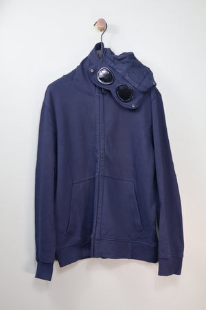 C.P. Company Navy Goggle Hoodie