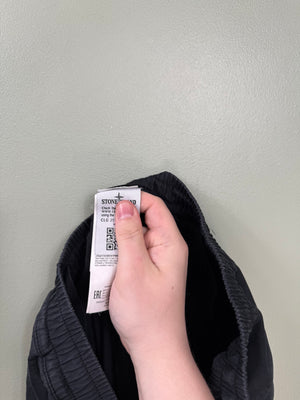 Stone Island Black RE-T Cargo Bottoms