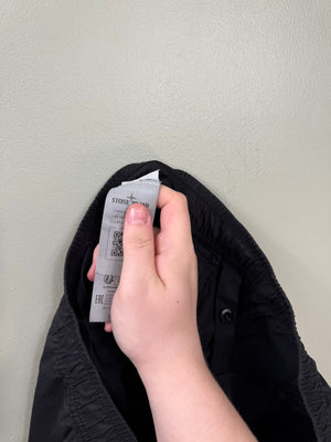 Stone Island Black RE-T Cargo Bottoms