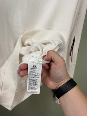 C.P. Company White Jumper