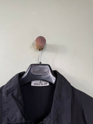 Stone Island Black Nylon Metal Overshirt