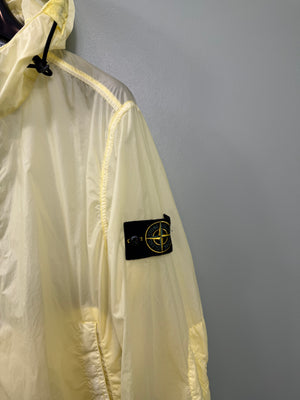 Stone Island Yellow Lamy Velour Jacket