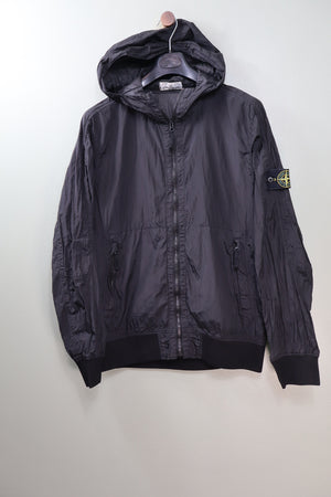 Stone Island Black Nylon Metal Watro Jacket