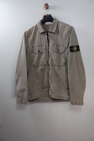 Stone Island Khaki Overshirt