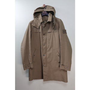 Stone Island Khaki Ghost Performance Cotton Jacket