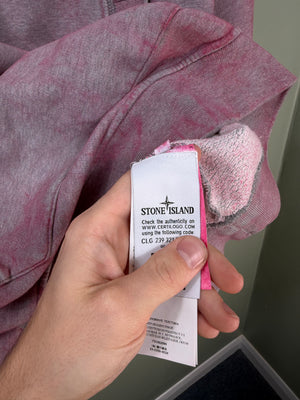 Stone Island Pink Dust Hoodie