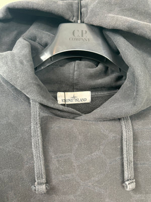 Stone Island Black Honeycomb Hoodie