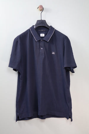 C.P. Company Navy SL Polo Shirt