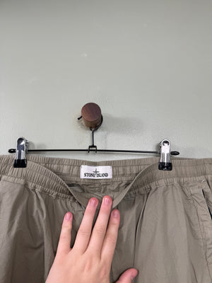 Stone Island Beige RE-T Cargo Bottoms