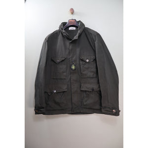 Stone Island Khaki Cotton Cordura Jacket