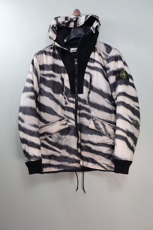 Stone Island White Tiger Camo 50 Fili Primaloft Jacket