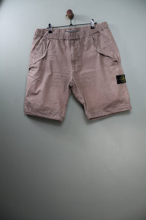 Stone Island Beige RE Cargo Shorts
