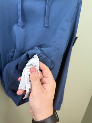 Stone Island Blue Hoodie