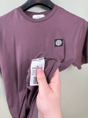 Stone Island Burgundy T-Shirt