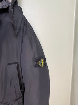 Stone Island Black Micro Reps Down Jacket