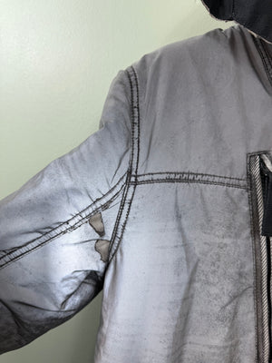 Stone Island Grey Liquid Reflective Jacket