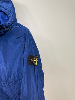 Stone Island Blue Nylon Metal Jacket