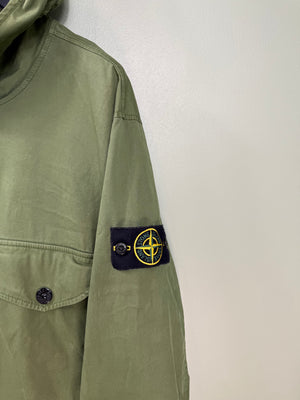 Stone Island Green Supima Smock