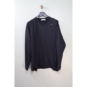 Stone Island Black Stellina Long Sleeve T-Shirt