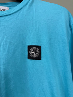 Stone Island Aqua Blue T-Shirt
