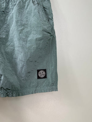 Stone Island Green Swim Shorts