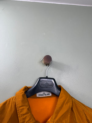 Stone Island Orange Nylon Metal Overshirt