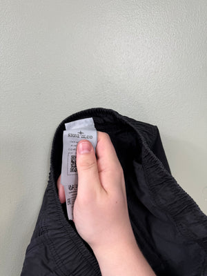 Stone Island Black RE-T Cargo Bottoms