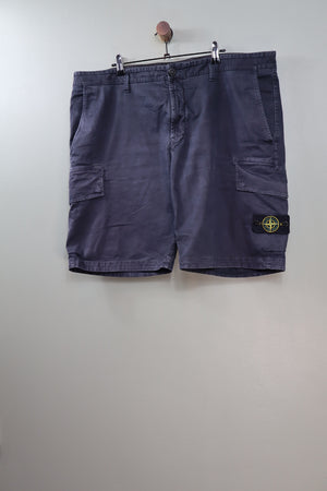 Stone Island Navy SL Cargo Shorts