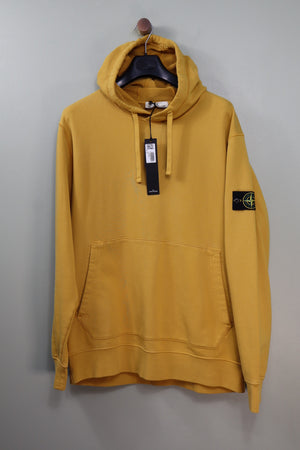 Stone Island Yellow Hoodie