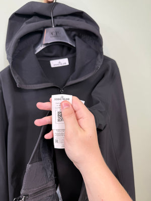 Stone Island Black Soft Shell Jacket