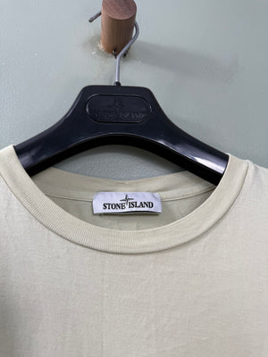 Stone Island Pastel Yellow T-Shirt