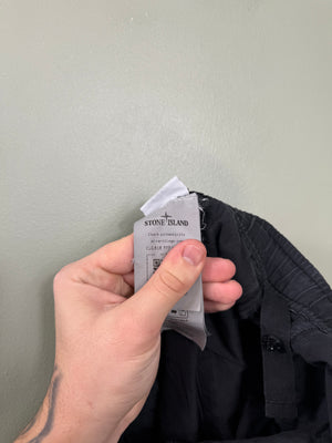Stone Island Black RE-T Cargo Bottoms