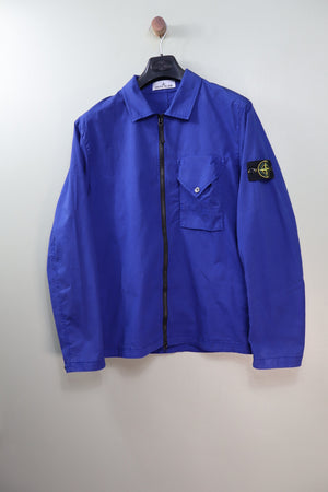 Stone Island Blue Overshirt