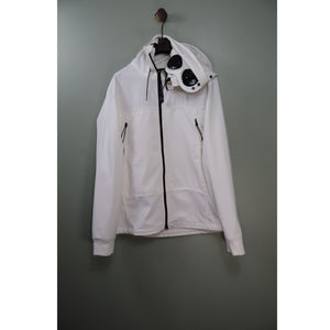 C.P. Company White Soft Shell Jacket