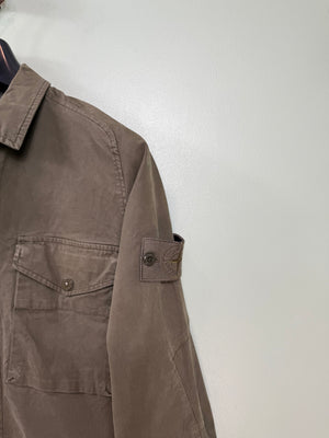 Stone Island Khaki Ghost Overshirt