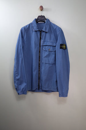 Stone Island Blue Overshirt