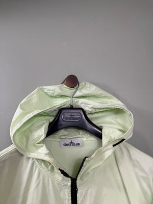 Stone Island Pastel Green Supima Cotton Twill Jacket