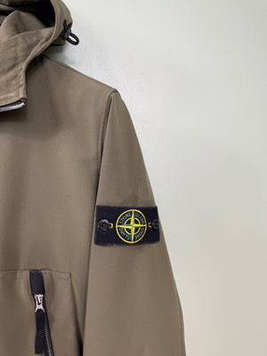 Stone Island Khaki Soft Shell Jacket