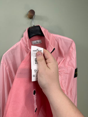 Stone Island Pink Crinkle Reps Jacket