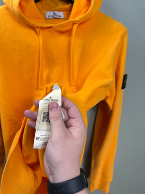 Stone Island Orange Hoodie