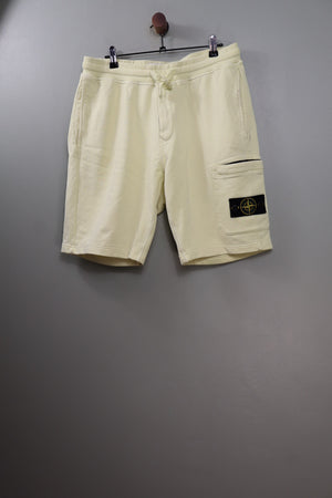 Stone Island Yellow Shorts