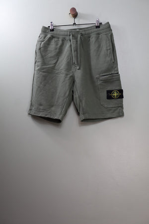 Stone Island Green Shorts