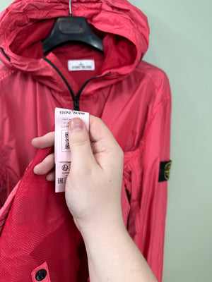 Stone Island Pink Crinkle Reps Jacket