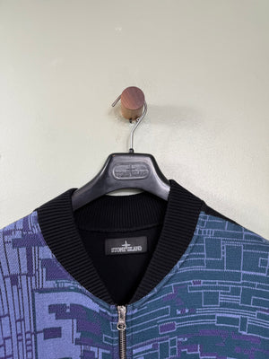Stone Island Digital Print Shadow Project Zipped Jumper