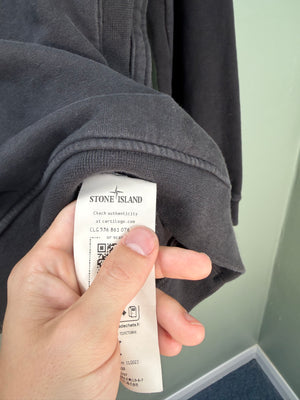 Stone Island Charcoal Grey Hoodie