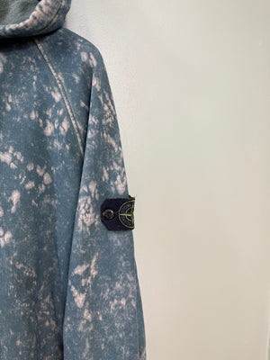 Stone Island Green Ovo Dye Hoodie