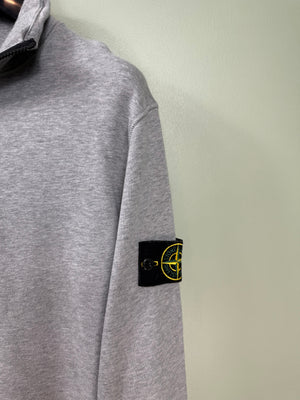 Stone Island Grey 1/4 Zip Jumper