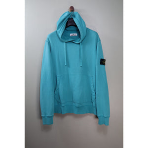 Stone Island Aqua Blue Hoodie