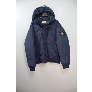 Stone Island Navy Micro Reps Down Jacket